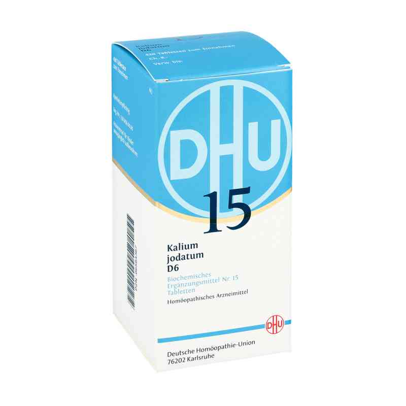 DHU 15 Kalium jodatum D6 Tabletten 420 stk von DHU-Arzneimittel GmbH & Co. KG PZN 06584367