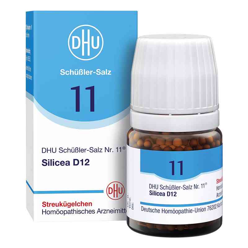 DHU Schüßler-Salz Nummer 11 Silicea D12 Globuli 10 g von DHU-Arzneimittel GmbH & Co. KG PZN 10545976