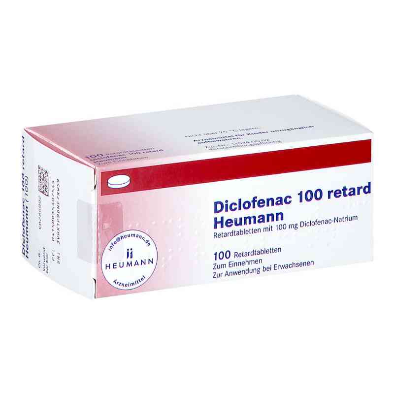 Diclofenac 100 retard Heumann Tabletten 100 stk von HEUMANN PHARMA GmbH & Co. Generica KG PZN 03540754