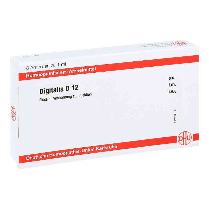 Digitalis D12 Ampullen 8X1 ml von DHU-Arzneimittel GmbH & Co. KG PZN 11705614