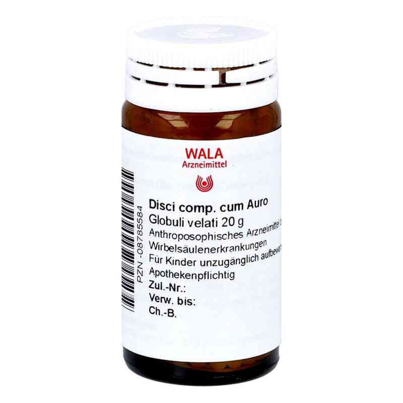 Disci Comp. cum Auro Globuli 20 g von WALA Heilmittel GmbH PZN 08785584
