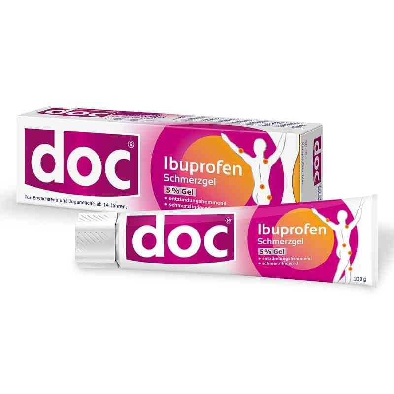 Doc Ibuprofen Schmerzgel 5% 100 g von HERMES Arzneimittel GmbH PZN 05853368