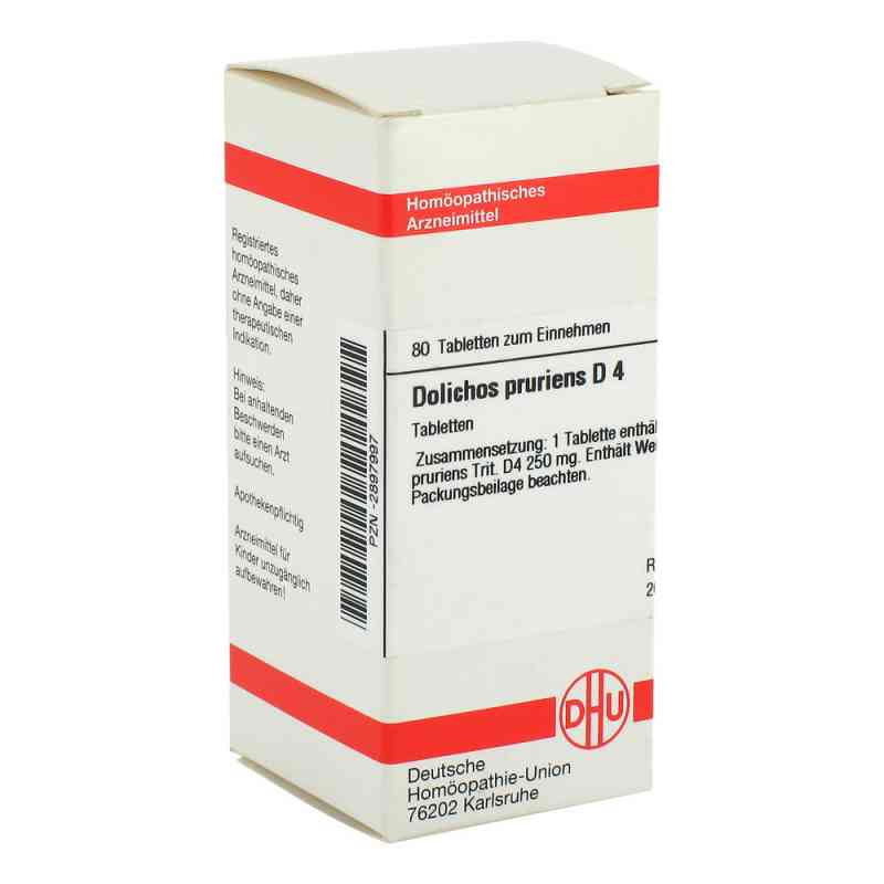 Dolichos Pruriens D4 Tabletten 80 stk von DHU-Arzneimittel GmbH & Co. KG PZN 02897997
