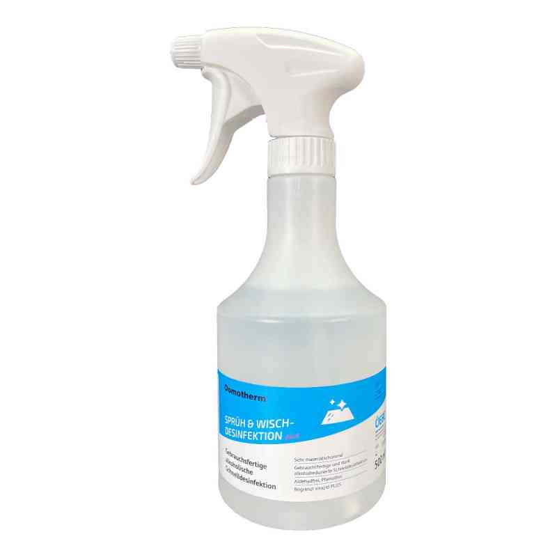 Domotherm Sprüh- & Wischdesinfektion Plus Sprühflasche 500 ml von Uebe Medical GmbH PZN 17380403