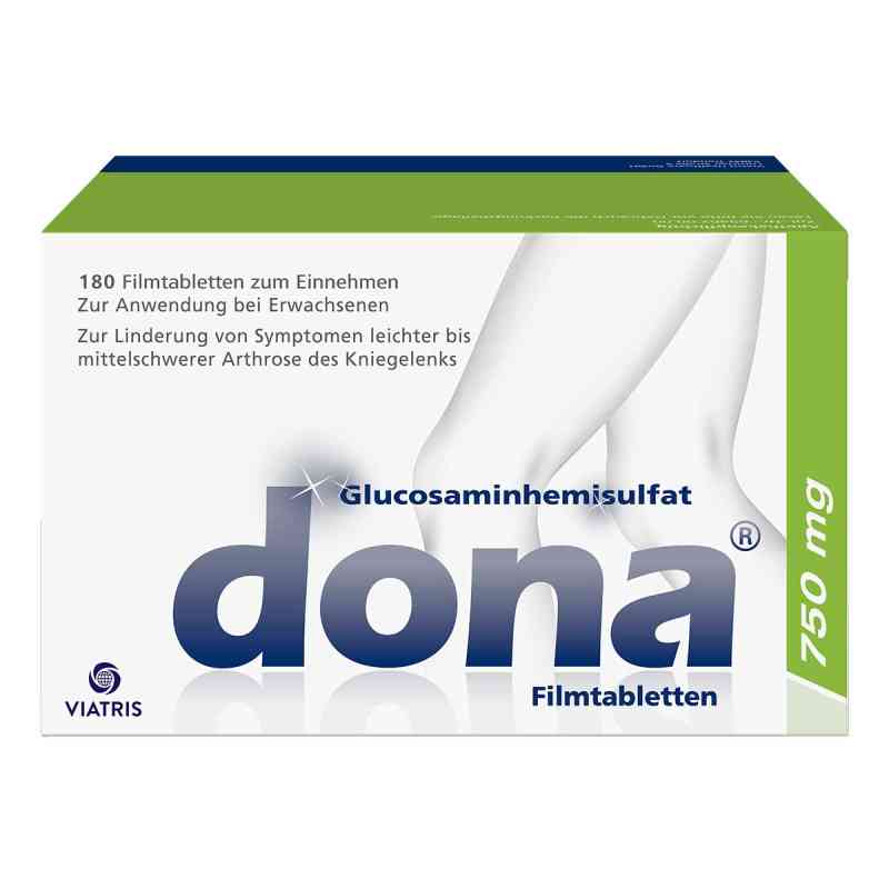 Dona 750 mg: Kniearznei bei Arthrose, hochdosiertes Glucosamin 180 stk von Cooper Consumer Health Deutschland GmbH PZN 02334426
