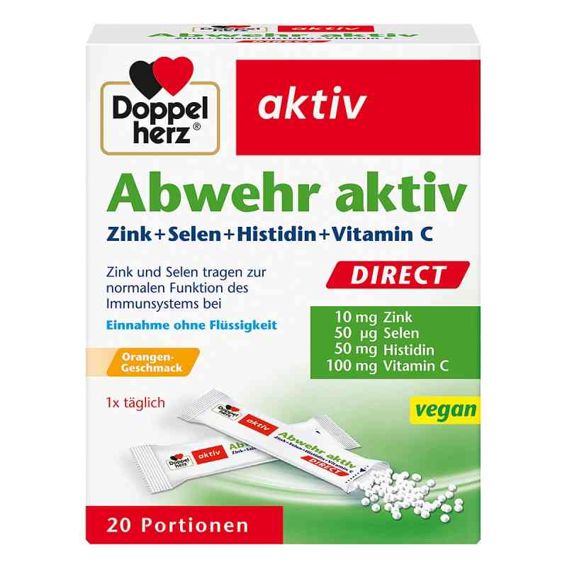 Doppelherz aktiv Abwehr aktiv DIRECT 20 stk von Queisser Pharma GmbH & Co. KG PZN 06733258