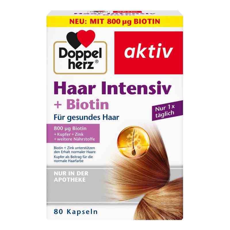 Doppelherz Haar Intensiv+Biotin Kapseln 80 stk von Queisser Pharma GmbH & Co. KG PZN 16170135