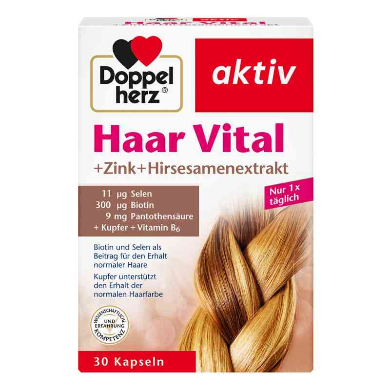 Doppelherz Haar Vital+Zink+Hirse Kapseln 30 stk von Queisser Pharma GmbH & Co. KG PZN 19760251