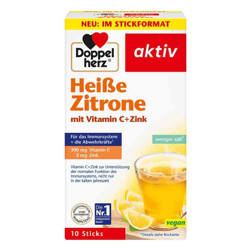 Doppelherz Heisse Zitrone Vitamin C + Zink Granula 10 stk von Queisser Pharma GmbH & Co. KG PZN 07091098