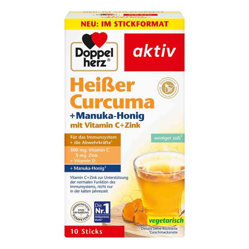 Doppelherz Heißer Curcuma+manuka-honig Granulat 10 stk von Queisser Pharma GmbH & Co. KG PZN 18129361