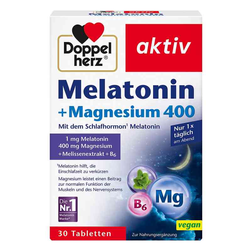 Doppelherz Melatonin+magnesium 400 Tabletten 30 stk von Queisser Pharma GmbH & Co. KG PZN 17573013