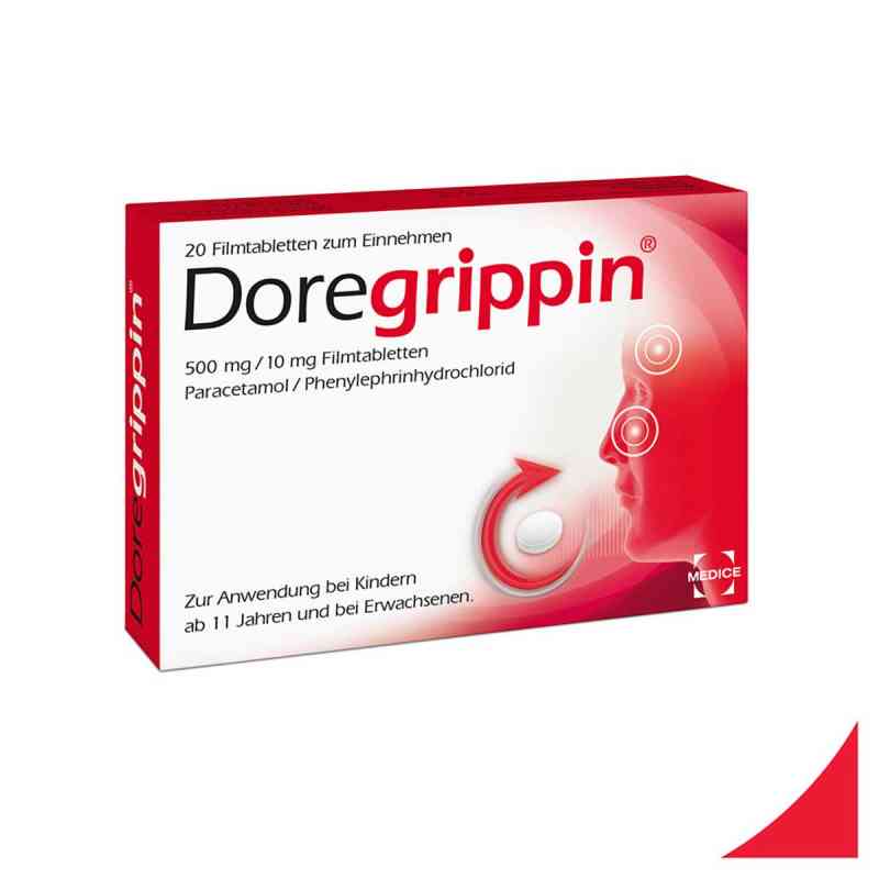 Doregrippin 500mg/10mg 20 stk von MEDICE Arzneimittel Pütter GmbH& PZN 04587812