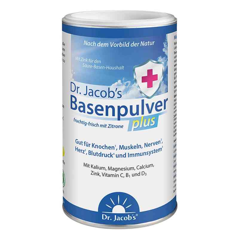 Dr. Jacob's Basenpulver plus Mineralstoffe mit Zitrone 300 g von Dr.Jacobs Medical GmbH PZN 03074878