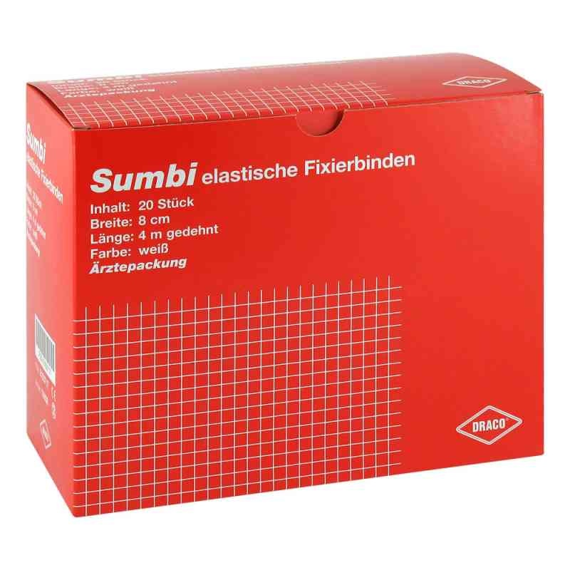 Dracosumbi Fixierbinde 8 cmx4 m weiss 20 stk von Dr. Ausbüttel GmbH & Co. KG PZN 02163717