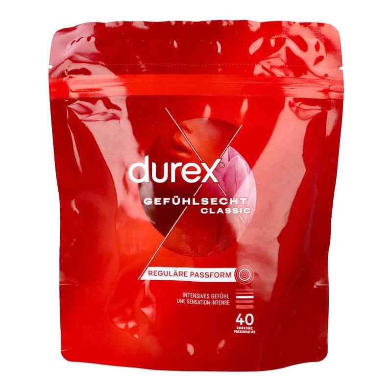 Durex Gefühlsecht hauchzarte Kondome 40 stk von Reckitt Benckiser Deutschland Gm PZN 16388041