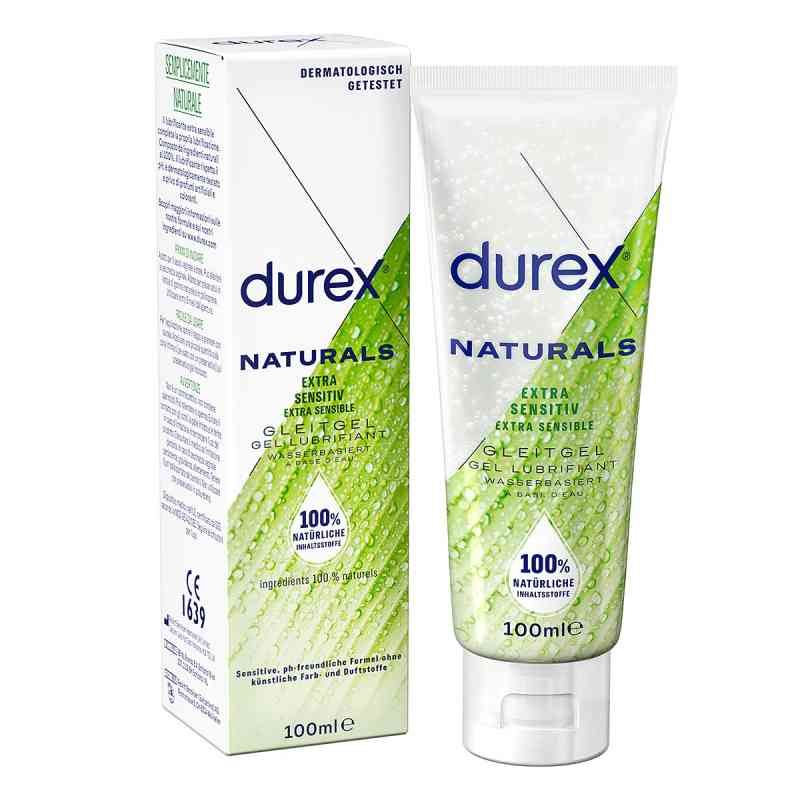 Durex naturals Gleitgel extra sensitive 100 ml von Reckitt Benckiser Deutschland GmbH PZN 16596673