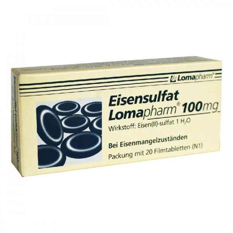 Eisensulfat Lomapharm 100mg 20 stk von LOMAPHARM GmbH PZN 01713417