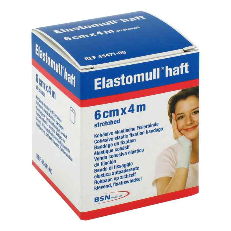 Elastomull haft 4mx6cm 45471 Fixierbinde 1 stk von BSN medical GmbH PZN 02507045