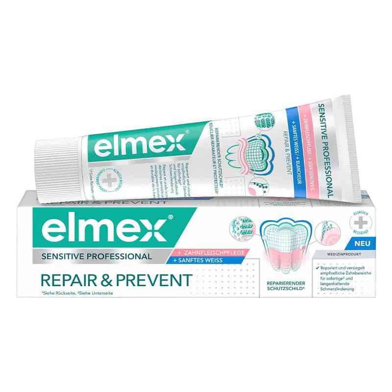 Elmex Sensitive Professional Repair & Prevent + Sanftes Weiß Zah 75 ml von CP GABA GmbH PZN 20368624