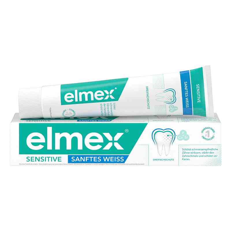 Elmex Sensitive Sanftes Weiss Zahnpasta 75 ml von CP GABA GmbH PZN 10005671