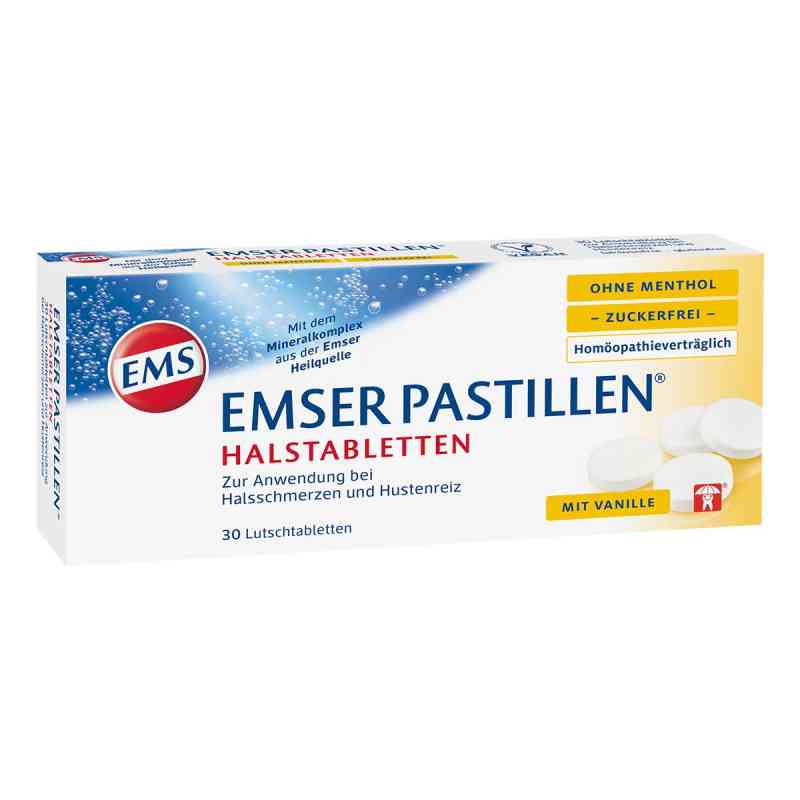 Emser Pastillen ohne Menthol zuckerfrei 30 stk von Uriach Germany GmbH PZN 11108002