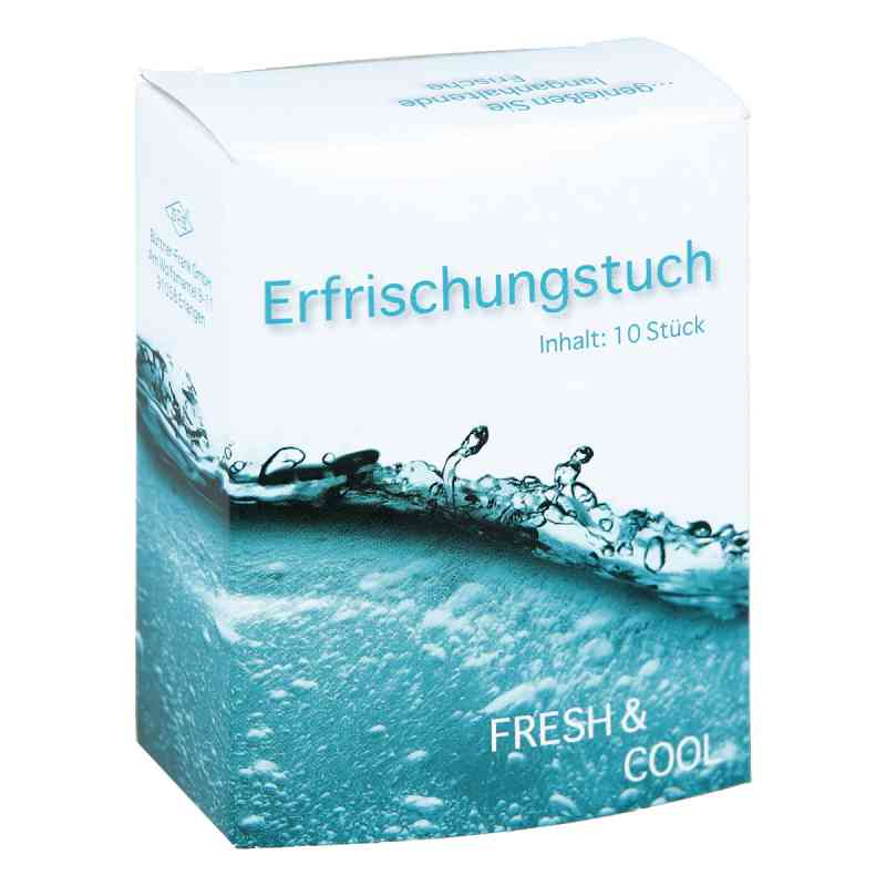Erfrischungstuch Cool Fresh 10 stk von Büttner-Frank GmbH PZN 04832772