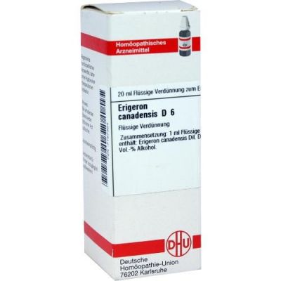 Erigeron Canadensis D6 Dilution 20 ml von DHU-Arzneimittel GmbH & Co. KG PZN 07167364