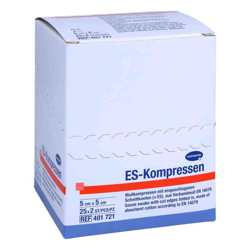 Es-kompr Ster 5x5cm 25X2 stk von ToRa Pharma GmbH PZN 17264401