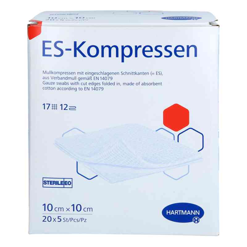 Es-kompressen steril 10x10 cm Grosspackung 20X5 stk von ToRa Pharma GmbH PZN 16799175