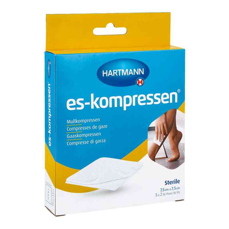 Es-kompressen Steril 7,5x7,5 Cm 8fach 17fädig 5X2 stk von PAUL HARTMANN AG PZN 16875893