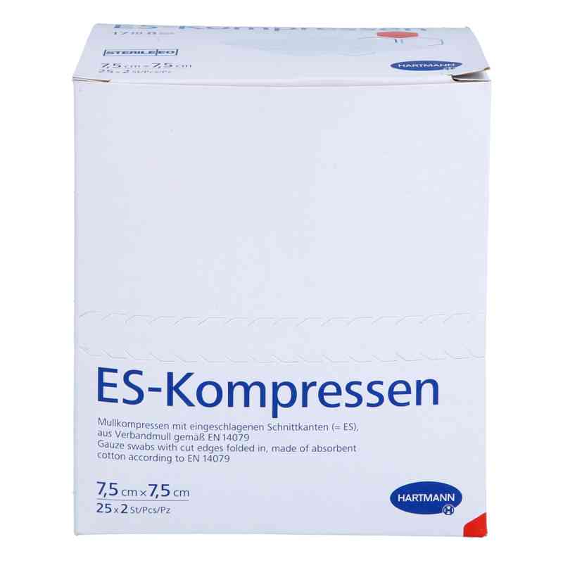 Es-kompressen Steril 7,5x7,5 Cm 8fach 25X2 stk von ToValCare GmbH PZN 18879754