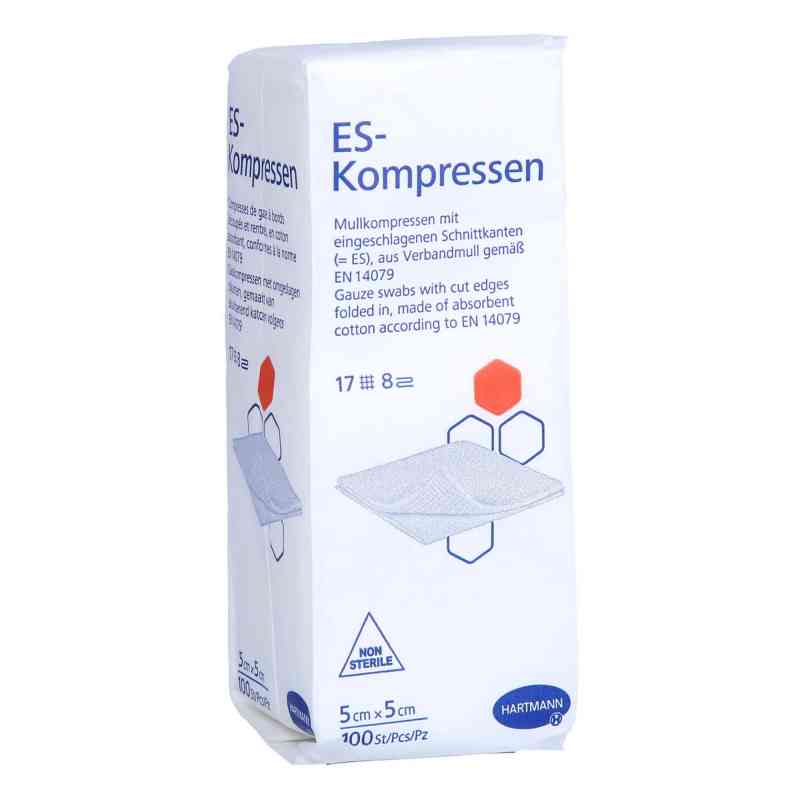 Es-kompressen unsteril 5x5 cm 8fach 100 stk von B2B Medical GmbH PZN 12559600