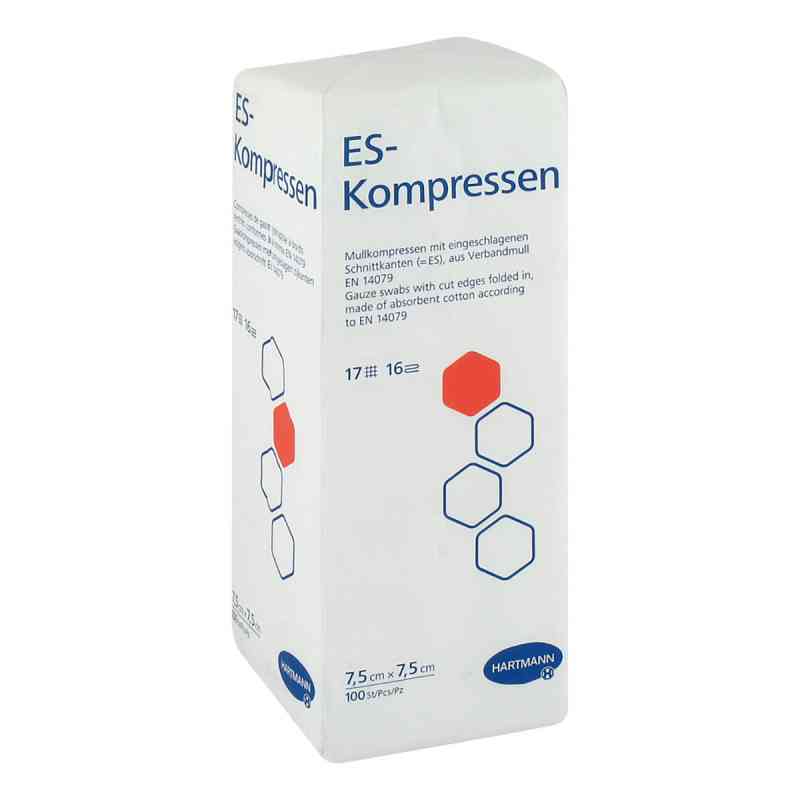 Es-kompressen unsteril 7,5x7,5 cm 16fach 100 stk von 1001 Artikel Medical GmbH PZN 00475252