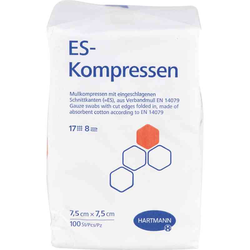 Es-kompressen unsteril 7,5x7,5 cm 8fach 100 stk von 1001 Artikel Medical GmbH PZN 00462143