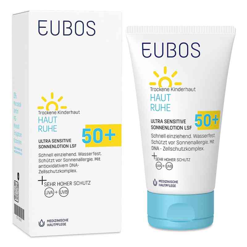 Eubos Haut Ruhe Ultra Sensitiv Sonnenlotion Lsf50+ 150 ml von Dr. Hobein (Nachf.) GmbH PZN 19645567
