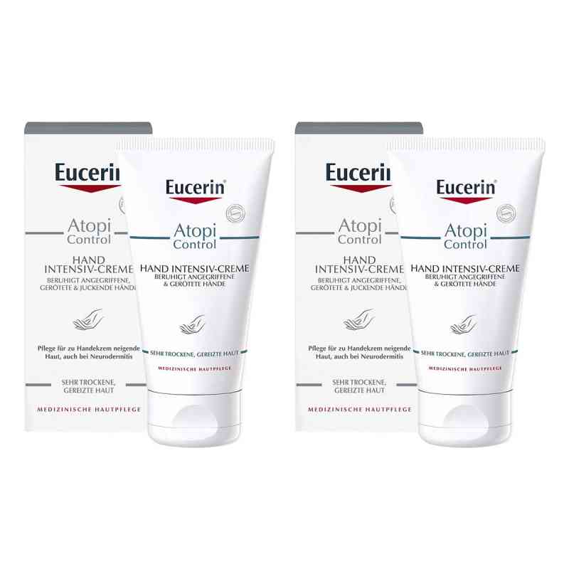 Eucerin® Atopi Control Hand Intensiv-Creme 2x75 ml von Beiersdorf AG Eucerin PZN 08102729