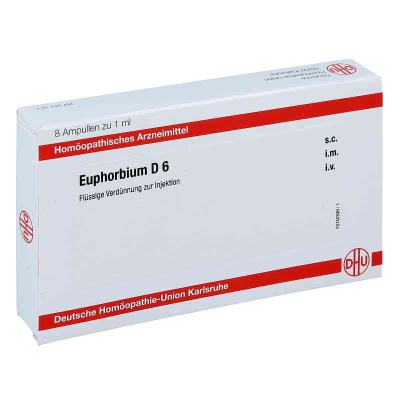 Euphorbium D6 Ampullen 8X1 ml von DHU-Arzneimittel GmbH & Co. KG PZN 11705809