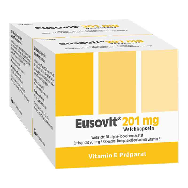 Eusovit 201 mg Weichkapseln 180 stk von Strathmann GmbH & Co.KG PZN 16572477
