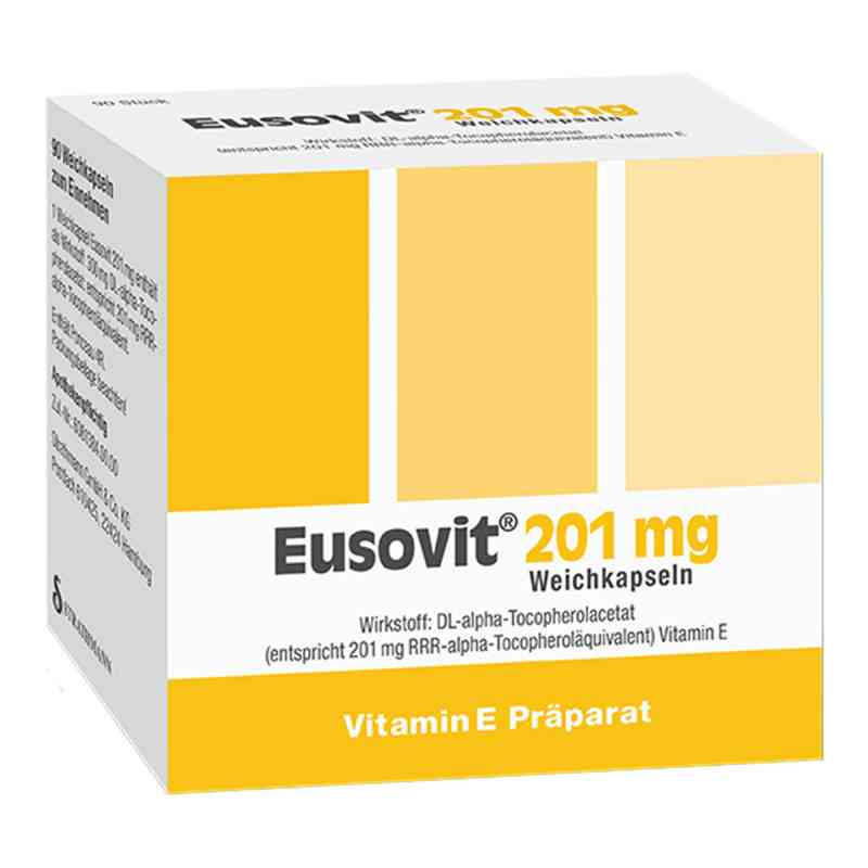 Eusovit 201 mg Weichkapseln 90 stk von Strathmann GmbH & Co.KG PZN 16572460
