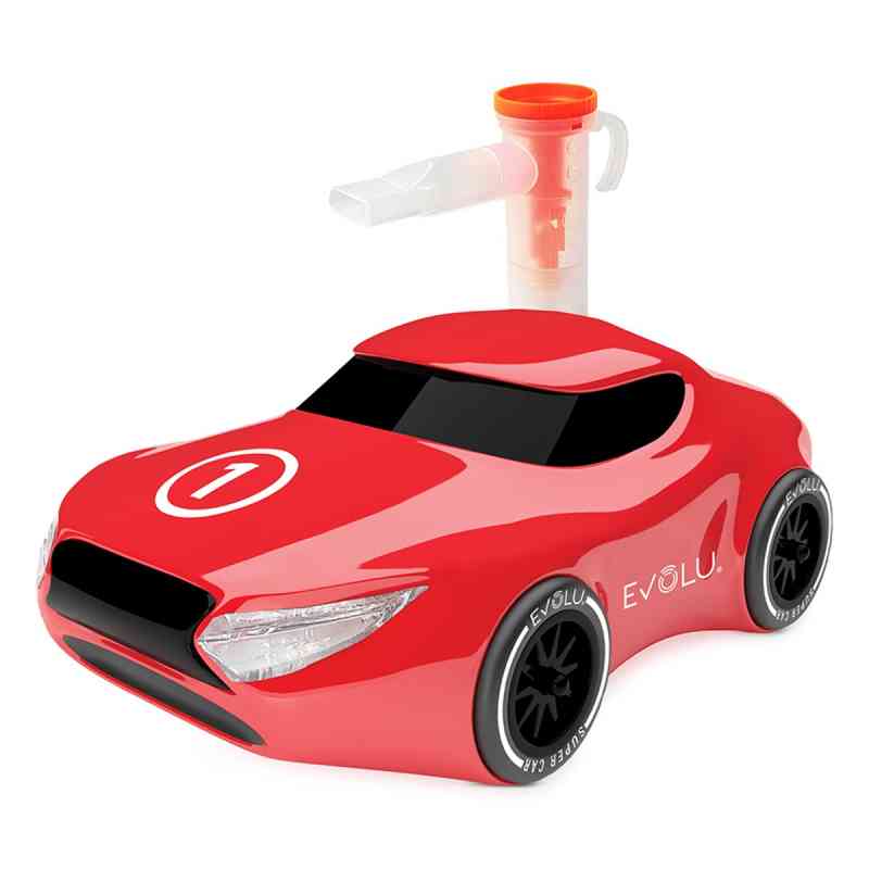 Evolu Super Car Kinder Kolben-Kompressor Inhalator 1  von Forans Medical GmbH PZN 20391787