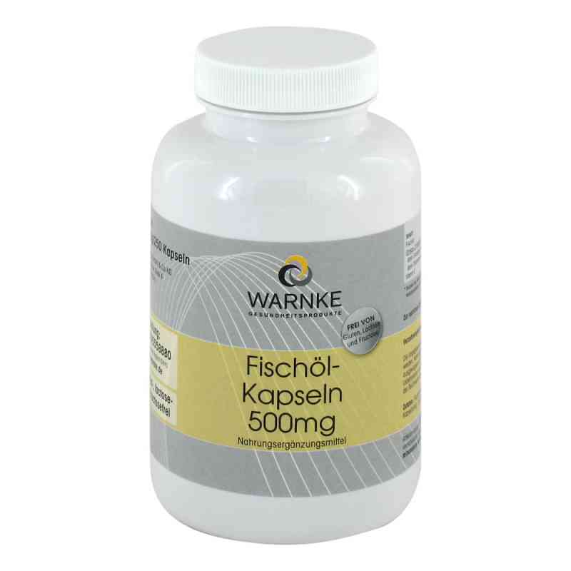 Fischöl Kapseln 500 mg 250 stk von Warnke Vitalstoffe GmbH PZN 02604363