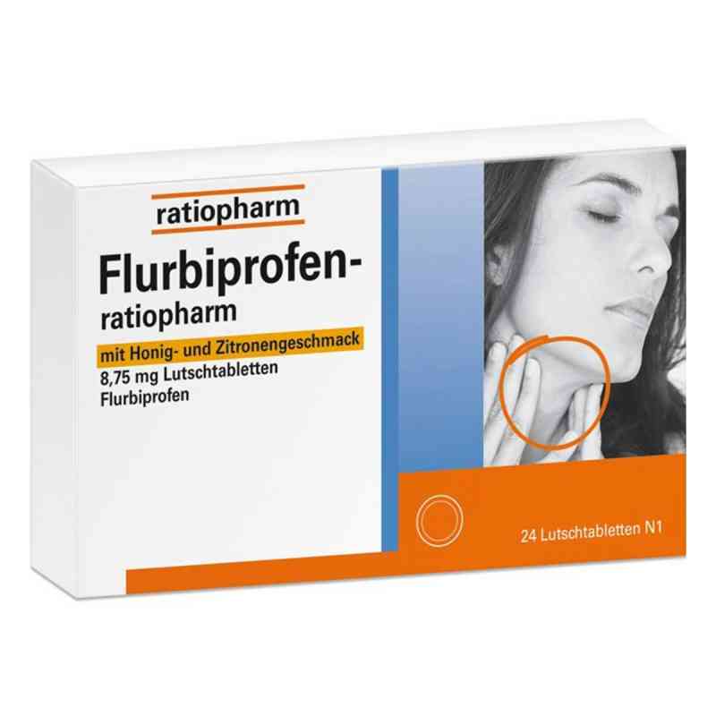 Flurbiprofen-ratiopharm 8,75 mg Lutschtabletten 24 stk von ratiopharm GmbH PZN 12482694