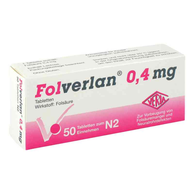 Folverlan 0,4 mg Tabletten 50 stk von Verla-Pharm Arzneimittel GmbH &  PZN 01032953