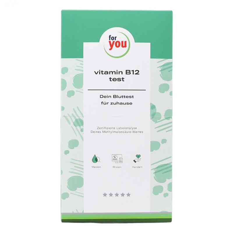 For You Vitamin B12 Bluttest für zuhause 1 stk von For You eHealth GmbH PZN 18313490