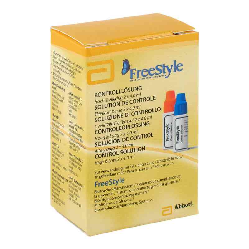 Freestyle Kontroll Lösung 2 stk von Abbott GmbH PZN 01510714