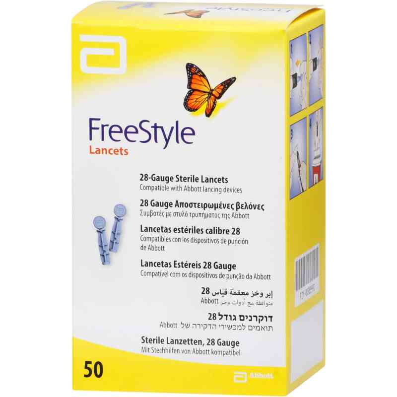 Freestyle Lancets 50 stk von Abbott GmbH PZN 00365902