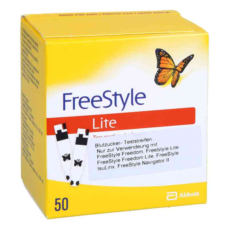 Freestyle Lite Teststreifen ohne Codieren Oeu 1X50 stk von GD Medical Pharma B.V. PZN 12517004