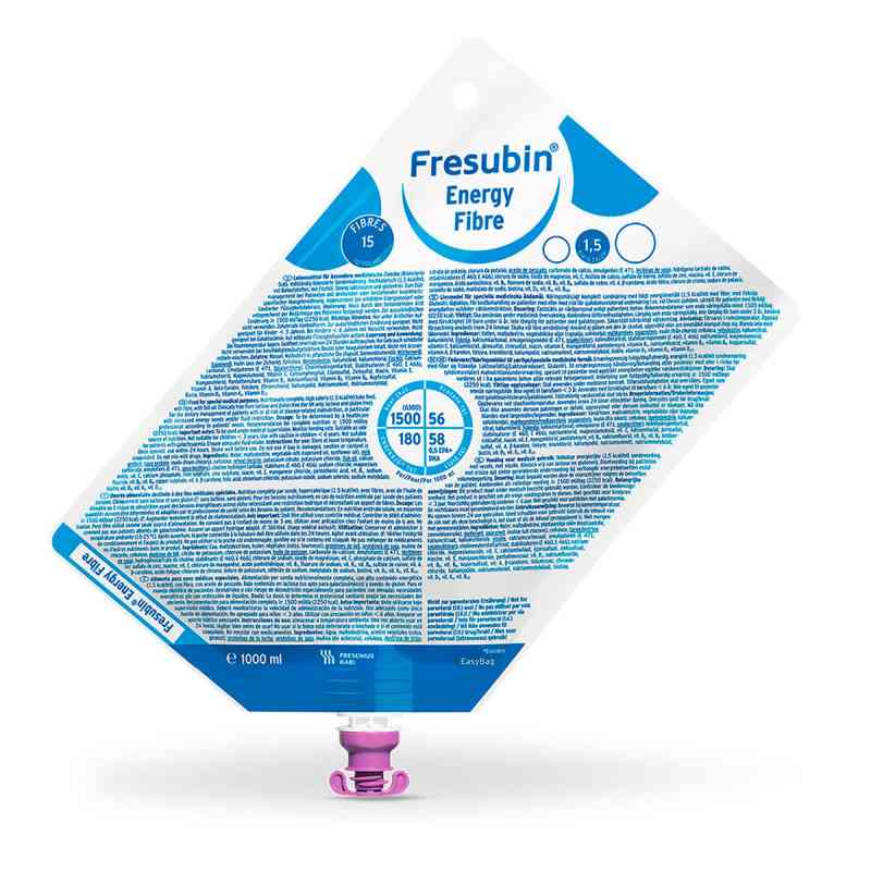 Fresubin Energy Fibre Easy Bag 8X1000 ml von Fresenius Kabi Deutschland GmbH PZN 01404076