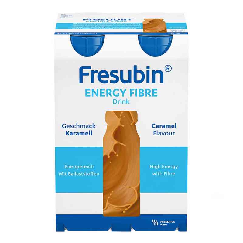 Fresubin Energy Fibre Trinknahrung Karamell | Aufbaukost 4X200 ml von Fresenius Kabi Deutschland GmbH PZN 00063733