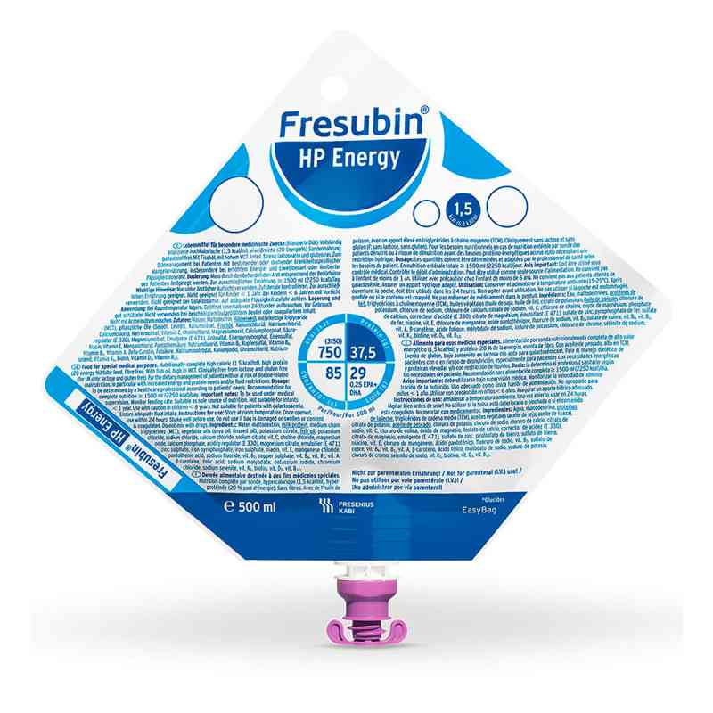 Fresubin Hp Energy Easy Bag 8X1000 ml von Fresenius Kabi Deutschland GmbH PZN 01554427